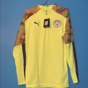 NWT Men’s Puma Manchester City Long Sleeve Size M